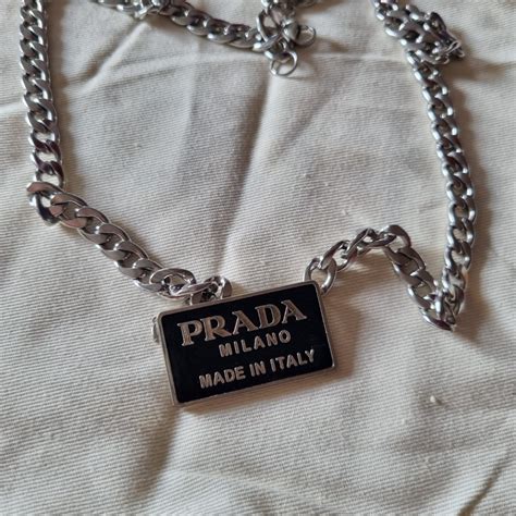 prada rework necklace|Prada Rework Necklace .